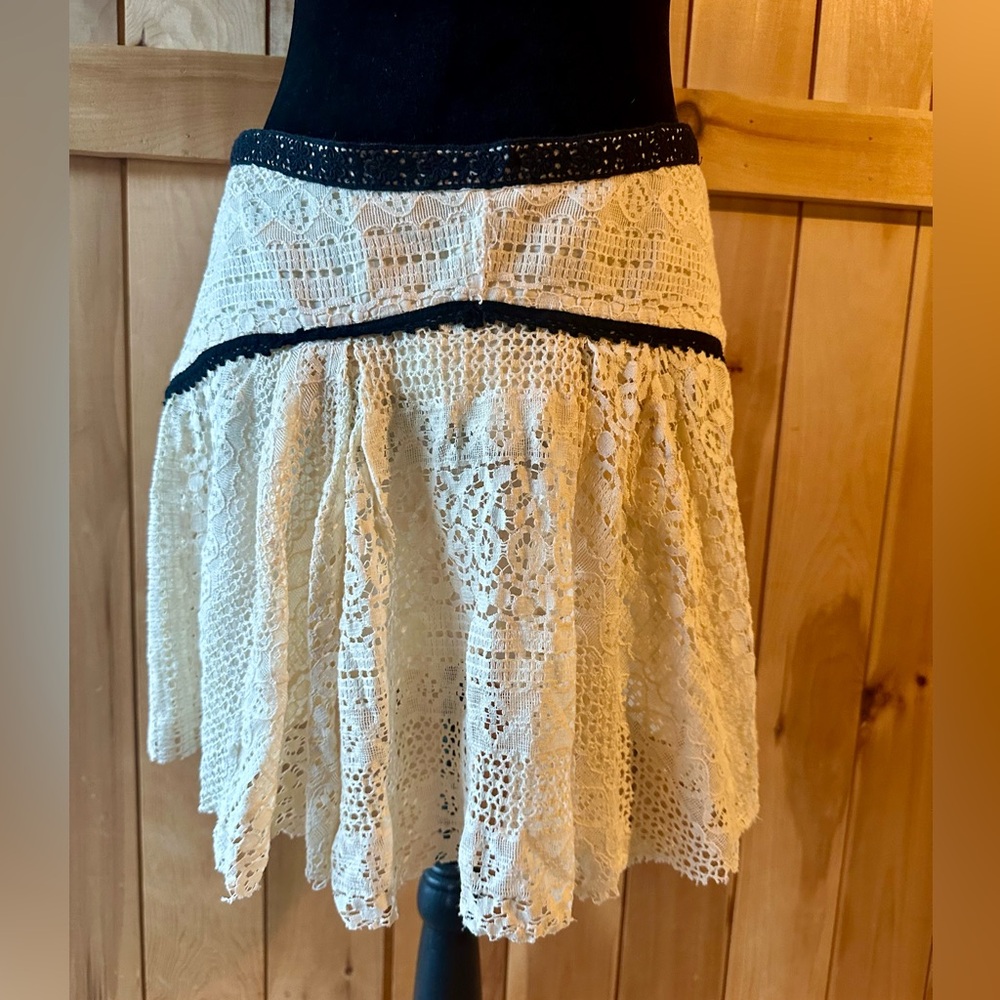 Lace Free People skirt - Picture 1 of 4